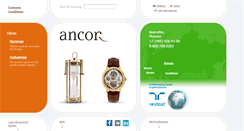 Desktop Screenshot of ancorgroup.com